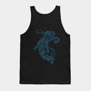 Cosmic Space Skull Tank Top